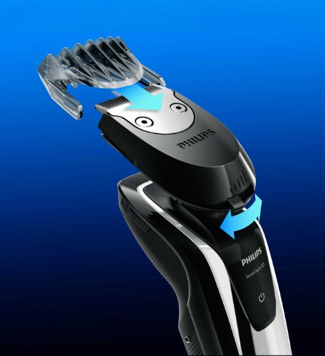 Philips Senso Touch RQ111 Click-on Beard Styler Arcitec Shavers NEW from Japan_3