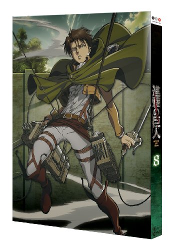 Attack on Titan Vol.8 First Limited Blu-ray w/ illustration Booklet (48pages)_1