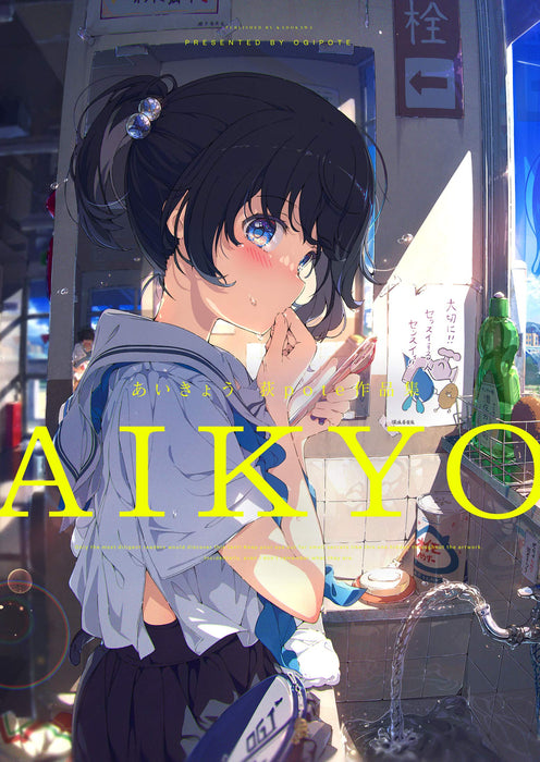 Aikyou Ogi pote Art Collection KITORA (Book) Softcover KADOKAWA Illustration NEW_1