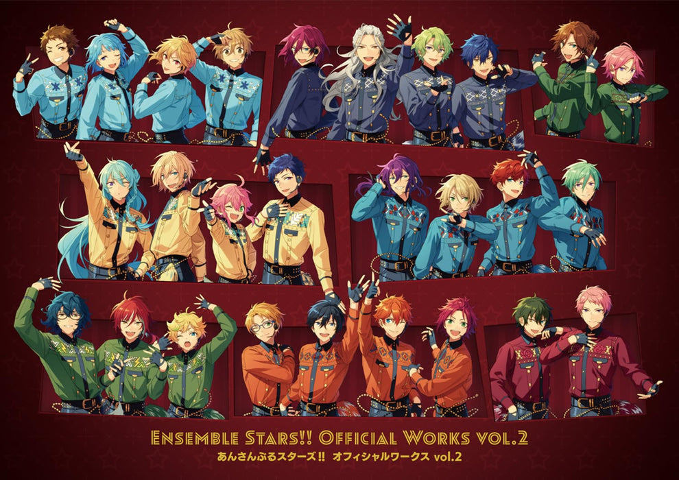 Ensemble Stars Official Works vol.2 Setting Material Collection Book KADOKAWA_1