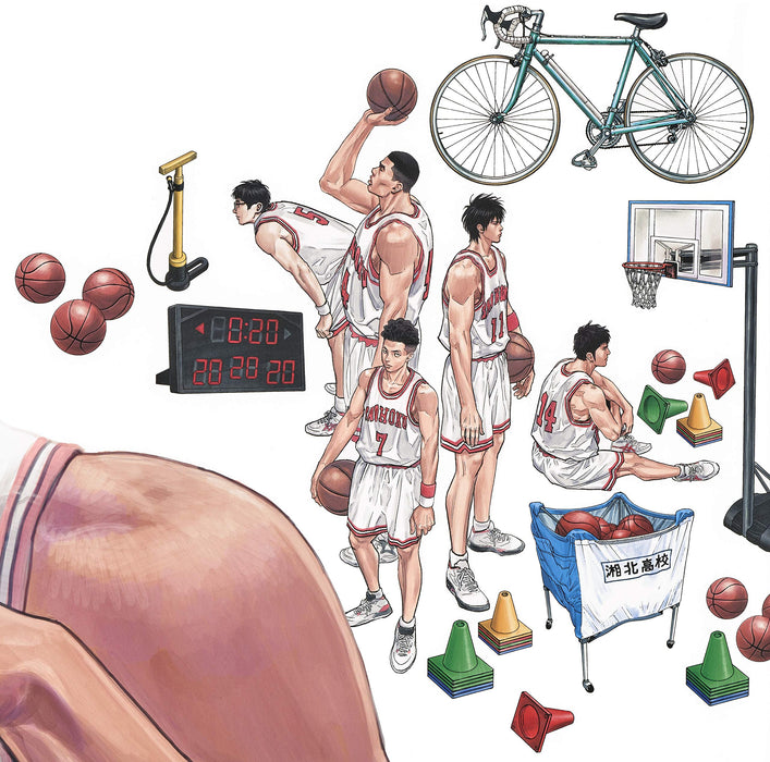 SLAM DUNK ILLUSTRATIONS Vol.2 PLUS Art Book Takehiko Inoue Collecter's Edition_4