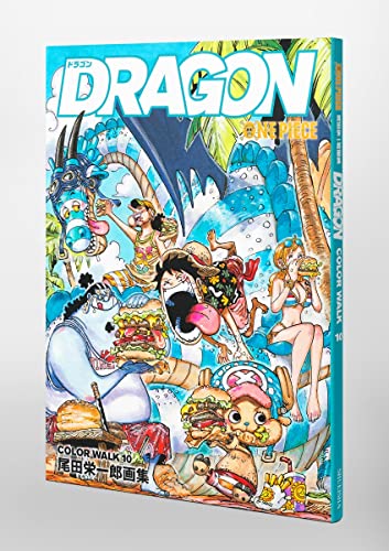 ONE PIECE illustration collection COLORWALK Vol.10 DRAGON Art Japanese Book NEW_3