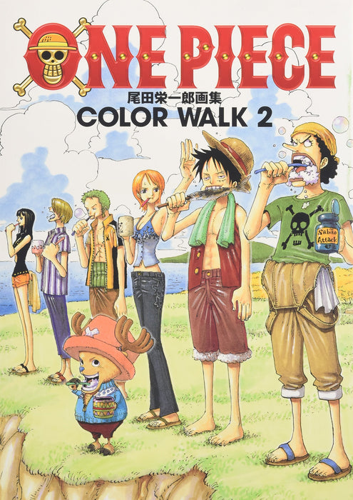 Shueisha ONE PIECE Eiichiro Oda Illustration Color Walk 2 Jump Comics DX NEW_1