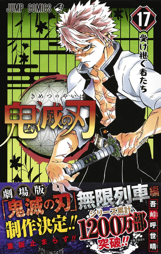 Demon Slayer: Kimetsu no Yaiba vol.17 Shueisha Koyoharu Gotoge (Comic Book) NEW_2