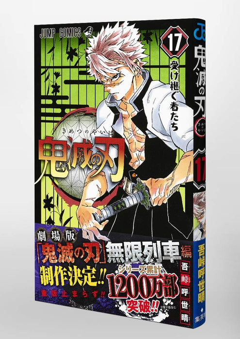Demon Slayer: Kimetsu no Yaiba vol.17 Shueisha Koyoharu Gotoge (Comic Book) NEW_4