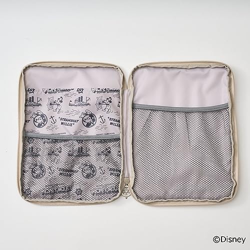 Disney 100th Anniversary Mickey Mouse Steamboat Willie Pouch Appendix Book NEW_3