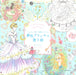 Kawadeshobo Colors make you happy Dream color Princess Adult Coloring book NEW_1