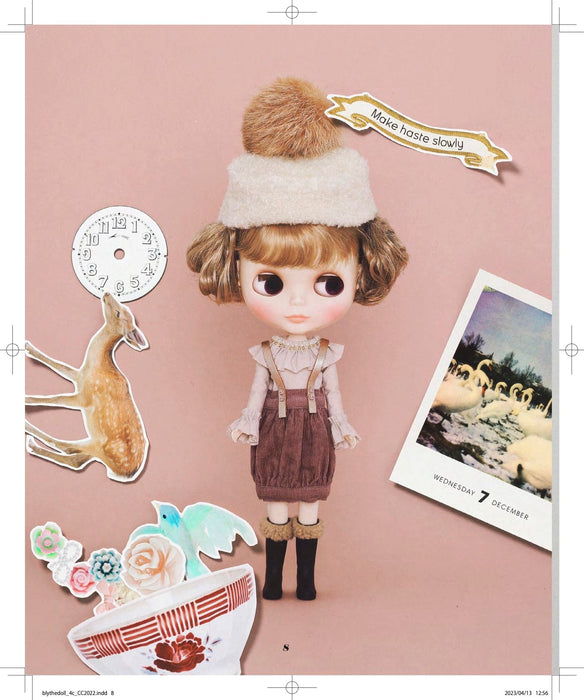 Blythe Outfit Sewing Book applemints Fashion Doll Clothes Collecrtion (Book) NEW_6
