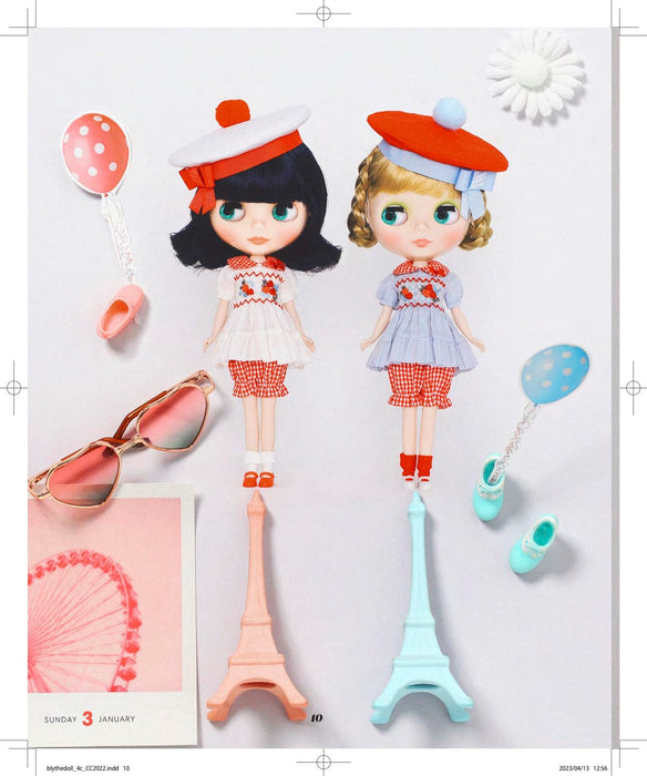 Blythe Outfit Sewing Book applemints Fashion Doll Clothes Collecrtion (Book) NEW_8