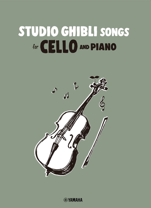 Studio Ghibli Songs for Cello and Piano English Version Paperback YAMAHA NEW_1