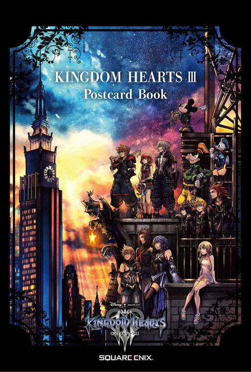 Square Enix Kingdom Hearts III Postcard Book B6 modified hardcover 24 postcards_1