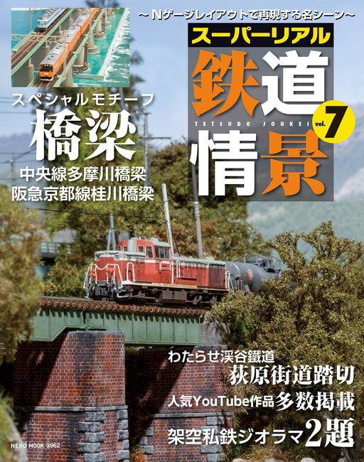 Neko Publishing Super Real Railway Scenery Vol.7 (Book) Special Motif Bridge NEW_1