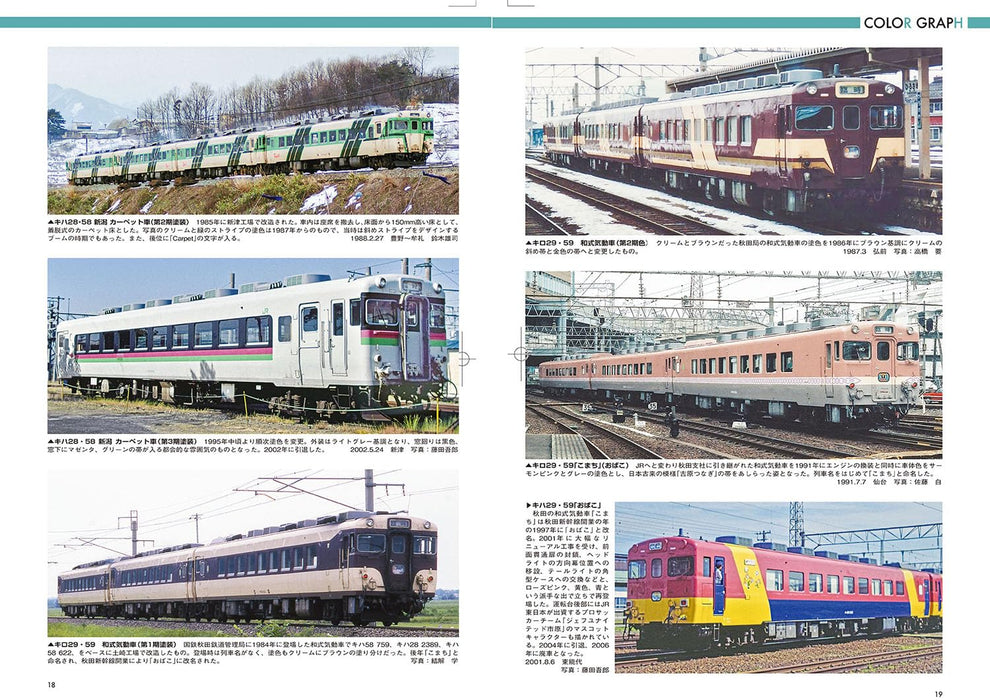 Neko Publishing Rail Car Guide Vol.40 J.N.R / JR Resort Diesel Car Vol.1 (Book)_2