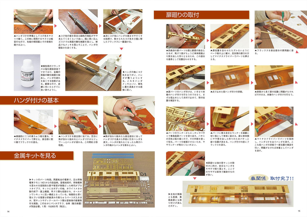 Neko Publishing Reiwa New Edition Model Railroad Soldering Introduction (Book)_4