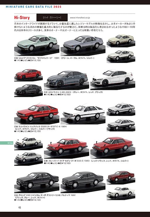 Neko Publishing Miniature Cars Data File 2025 (Book) NEKO MOOK 2400 Mini Cars_7