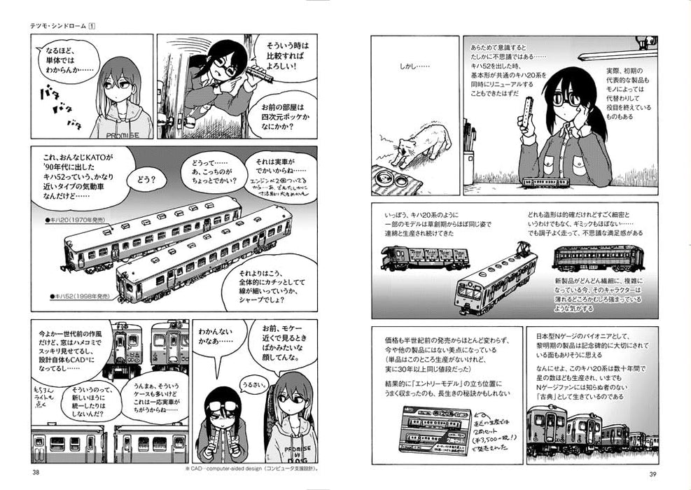 Neko Publishing Tezmo, Syndrome 1 (Book) Comic by Icken SATO Tetsudo Hobidasu_2