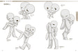 Super Deformed Pose Collection Love Couples +CD How to Draw Anime Manga Book NEW_5