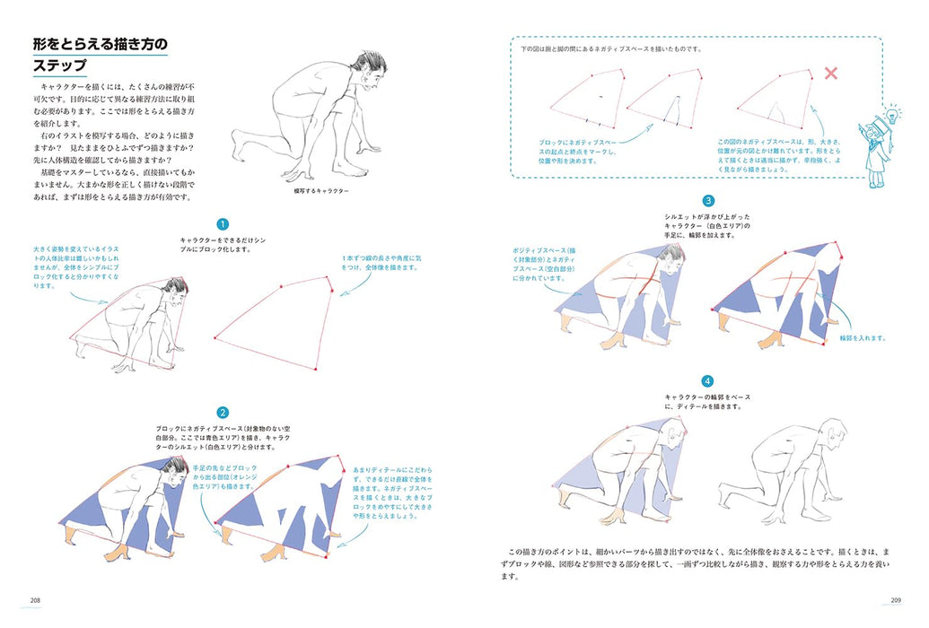 Hobby Japan Human body structure and movement. Introduction to drawing (Book)_4