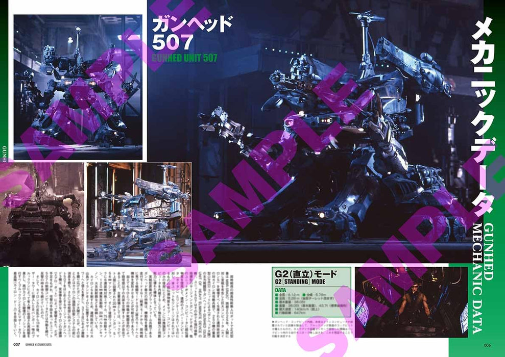 Hobby Japan Gunhed Completion (Art Book) Hobby Japan Mook All About Gunhed NEW_5