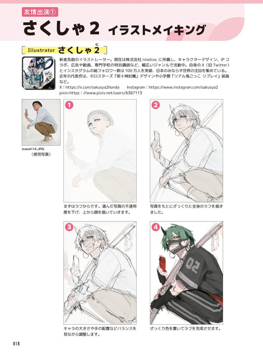 Hobby Japan Saito Naoki's #Today's Reference Pose (Book) Pose collection NEW_2