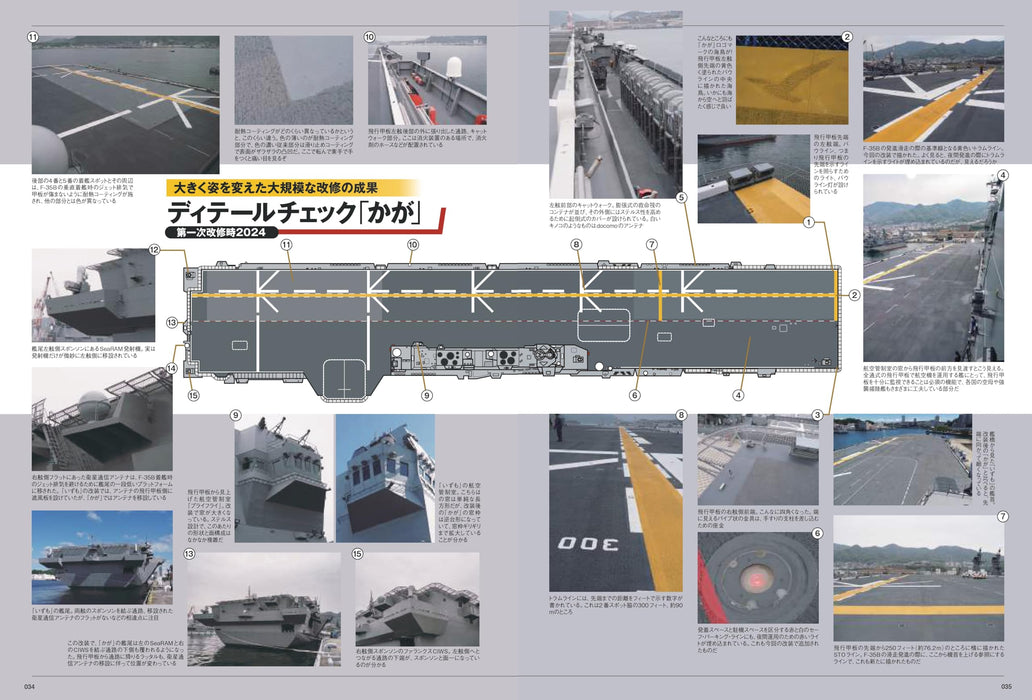 Ikaros Publishing All about JMSDF Izumo-class Destroyer (Book) Ikaros Mook NEW_5