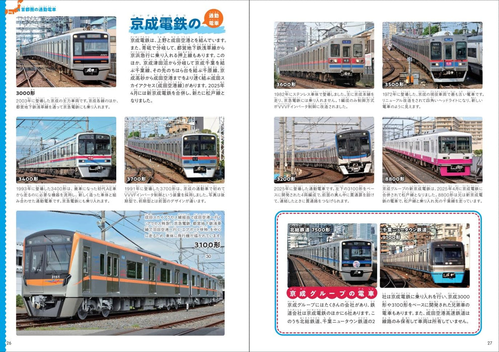 Ikaros Publishing City Train Encyclopedia Chuo Line Green Car Debut Ver. (Book)_3