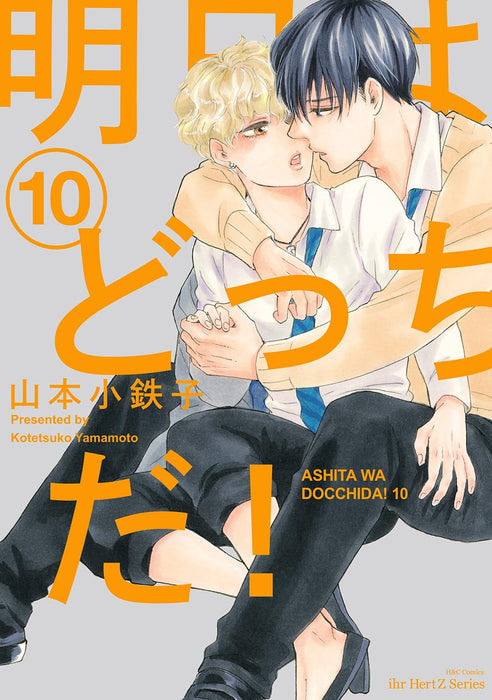Ashita wa docchi da! Vol.10 (H&C Comics ihr HertZ Series) BL Kotetsuko Yamamoto_1