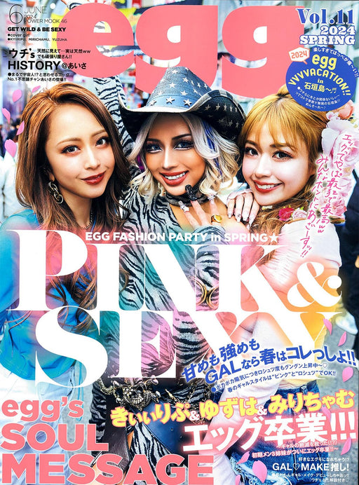 egg vol.11 (POWER MOOK) Japanese Kawaii Gal Magazine Girls' Fashion Taiyo Tosho_1