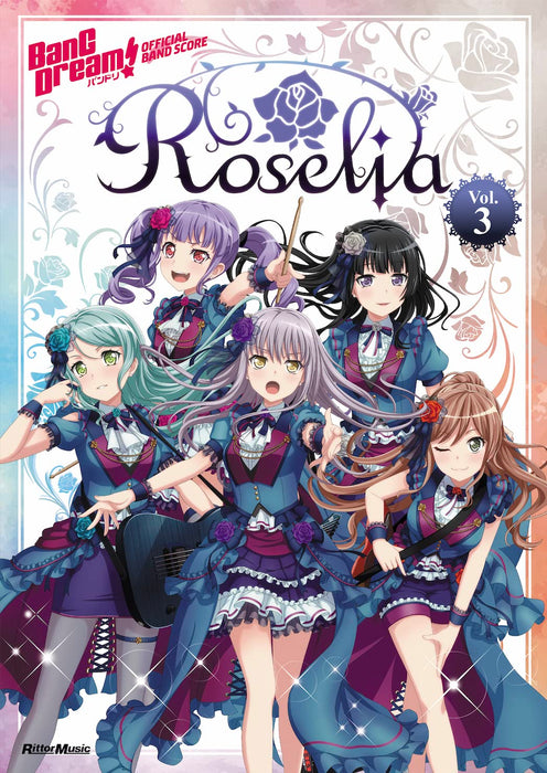 BanG Dream Bandori Official Band Score Sheet Music Roselia Vol 3 Japanese Book_1