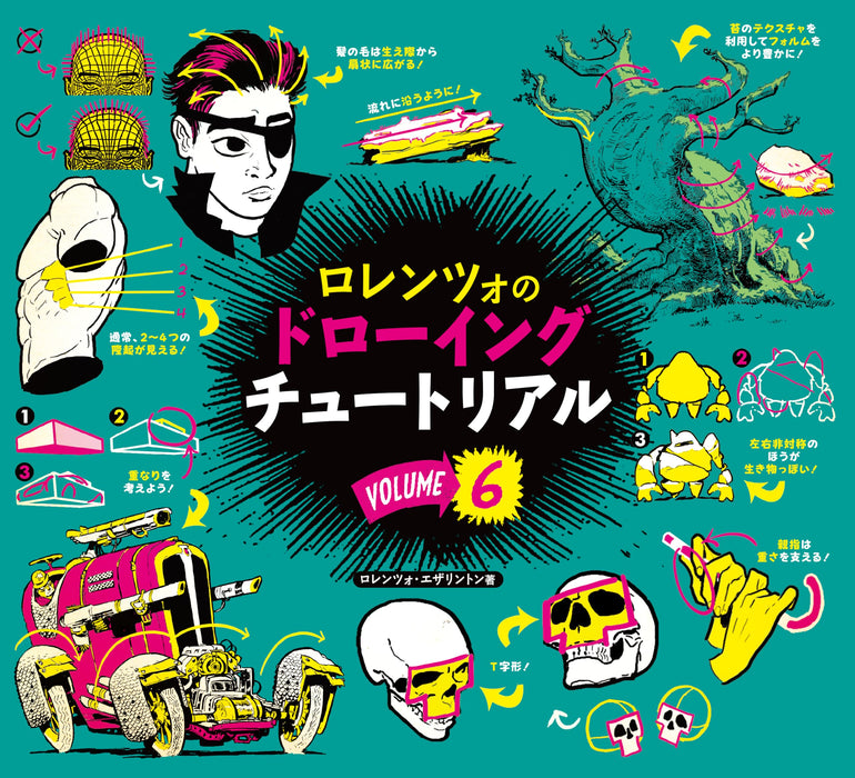 Lorenzo's Drawing Tutorial vol.6 HOW TO THINK WHEN YOU DRAW Japanese version NEW_1