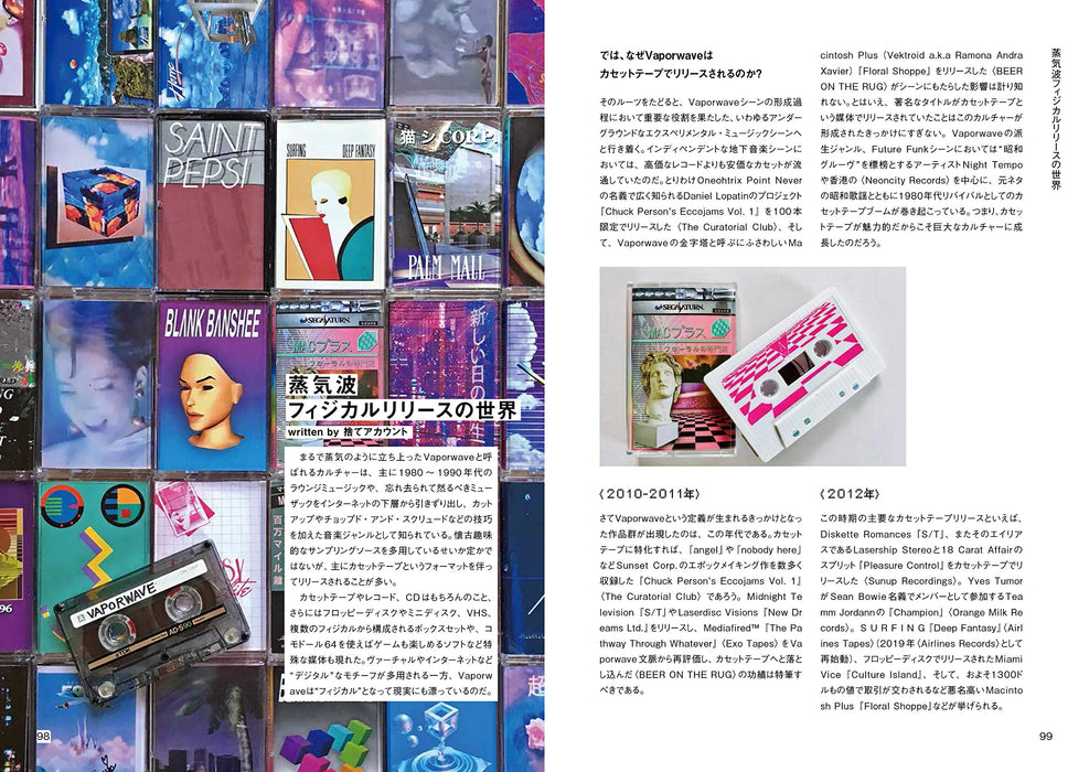 Vaporwave Essentials Guide Vaporwave Archives 2009-2019 (Book) DU BOOKS NEW_7