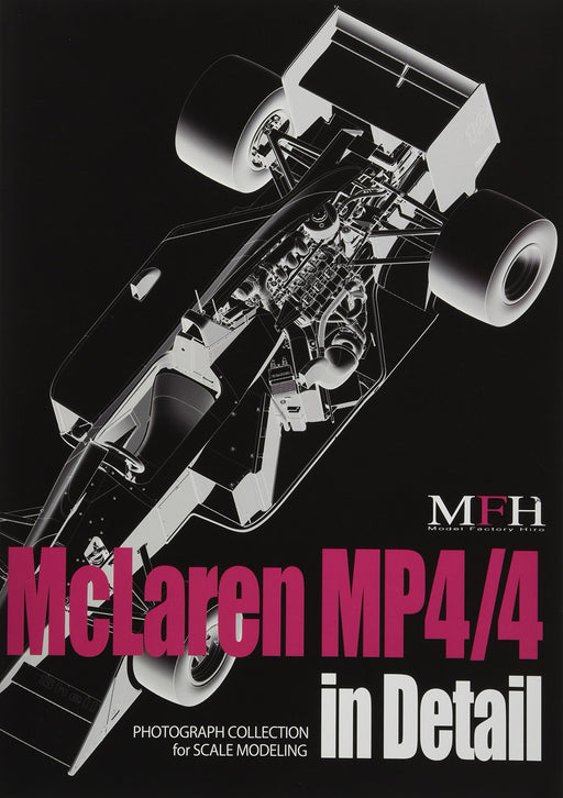 MP4/4 in Detail (PHOTOGRAPH COLLECTION for SCALE MODELING No.1) Mook Book NEW_1