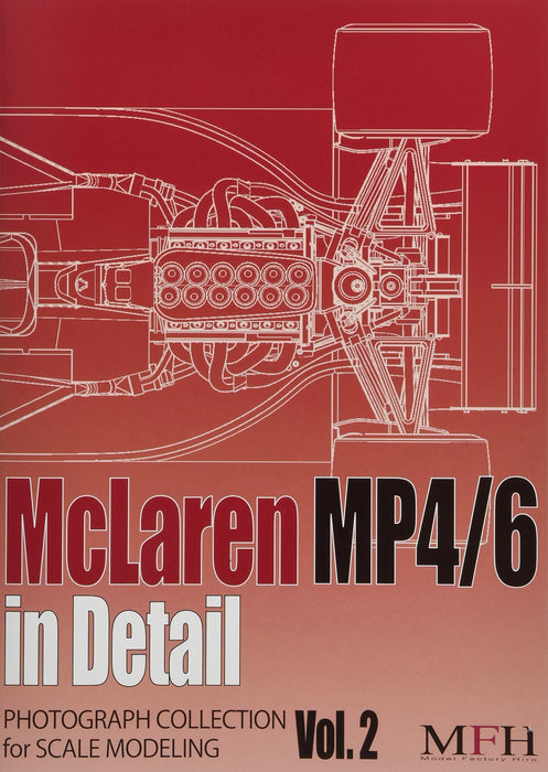 McLaren MP 4/6 in Detail PHOTOGRAPH COLLECTION for SCALE MODELING No.2 (Book)_1