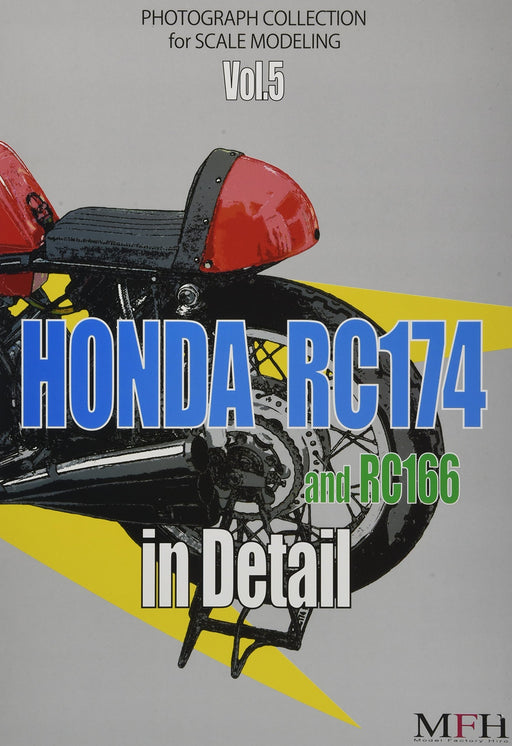 HONDA RC 174 and 166 in Detail PHOTOGRAPH COLLECTION for SCALE MODELING No.5 NEW_1