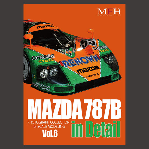 MAZDA 787 B in Detail PHOTOGRAPH COLLECTION for SCALE MODELING vol.6 (Book) NEW_1