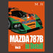 MAZDA 787 B in Detail PHOTOGRAPH COLLECTION for SCALE MODELING vol.6 (Book) NEW_1