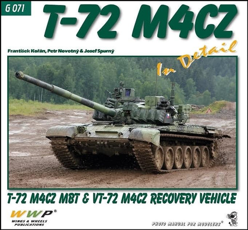 Wwp Publications T-72 M4CZ T-72 M4CZ M8T & VT-72 M4CZ RECOVERV VEHICLE G071 NEW_1
