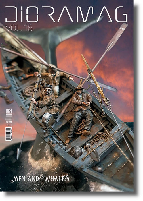 Pla Editions Dioramag Vol.16 Men and Whales (Book) DIO_16E Model Reference Book_1