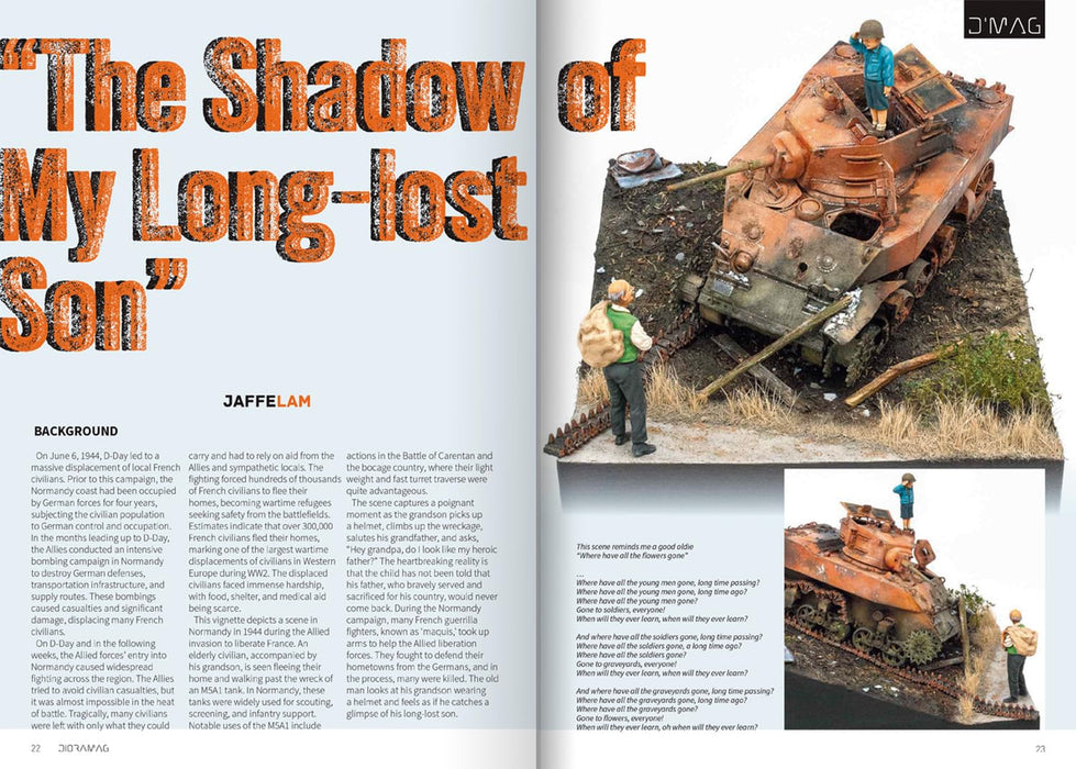 Pla Editions Dioramag Vol.16 Men and Whales (Book) DIO_16E Model Reference Book_3