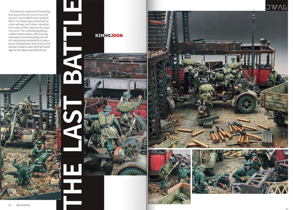 Pla Editions Dioramag Vol.16 Men and Whales (Book) DIO_16E Model Reference Book_4