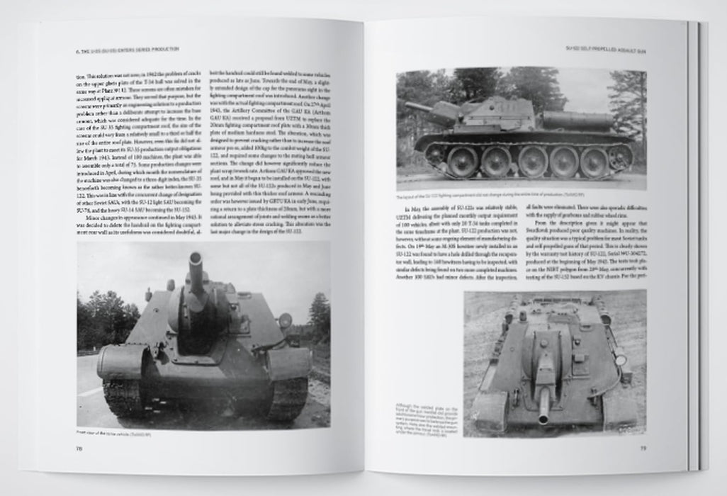 Canfora Publishing SU-122 Self-Propelled Assault Gun Red Machines Vol.4 (Book)_8