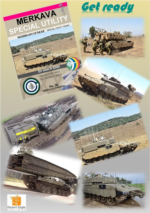 No.36 MERKAVA Special Utility Modern AFV of The Special Utlity Tanks (Book) NEW_2