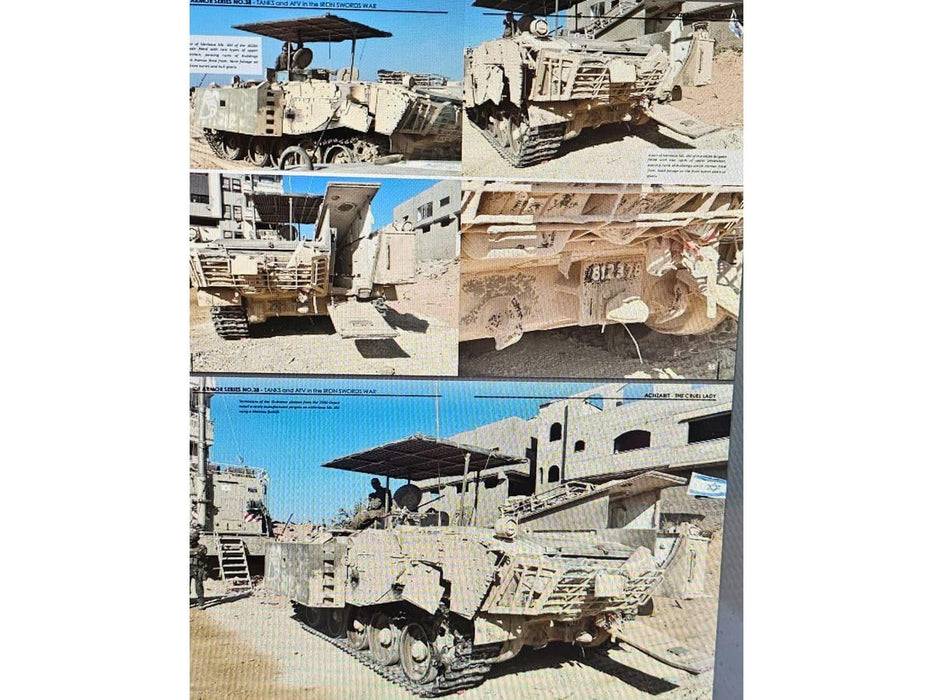 Desert Eagle Publishing No.38 TANKS & AFV in the Iron Swords War Special Ed. NEW_3