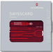 Victorinox Swiss Army Swiss Card Translucent Ruby 10 Multi Tools ‎0.7100.T NEW_6