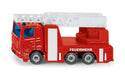 BorneLund SIKU Ladder Truck SK1015 ‎28046 ABS, Diecast Miniature Car Red NEW_1