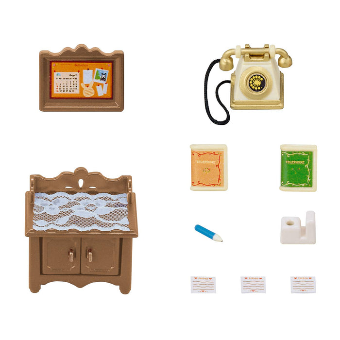 Sylvanian Families Furniture Telephone Stand Ka-501 Calico Critters EPOCH NEW_3