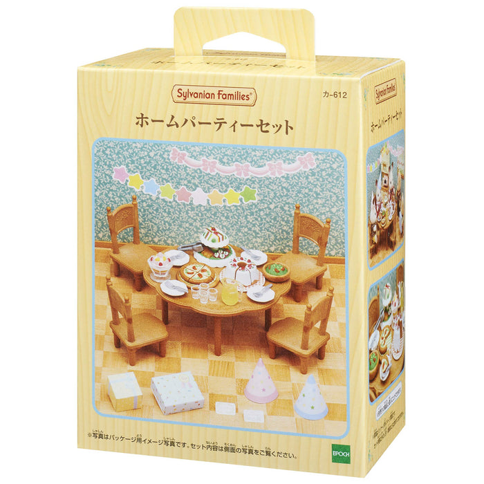 EPOCH Sylvanian Families Home Party Set KA-612 Doll House Furniture&Accessories_2