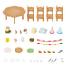 EPOCH Sylvanian Families Home Party Set KA-612 Doll House Furniture&Accessories_3