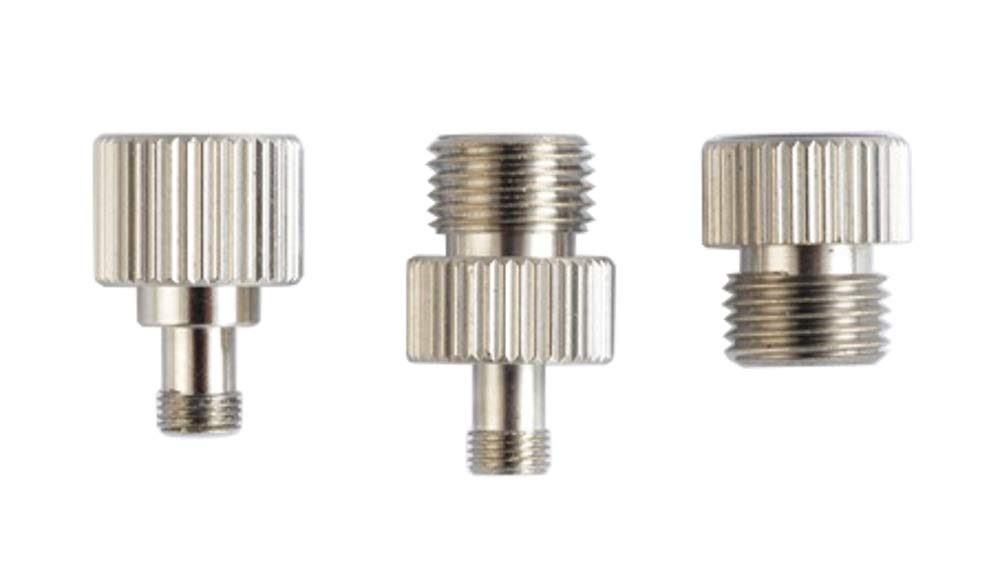 GSI Creos Hose Joints 3-Piece Airbrush Accessories GNZ-PS241 Silver Hobby Tool_1