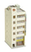 Kato 23-435A Business Building 2 Ivory N gauge Model Railroad Supplies Diorama_1